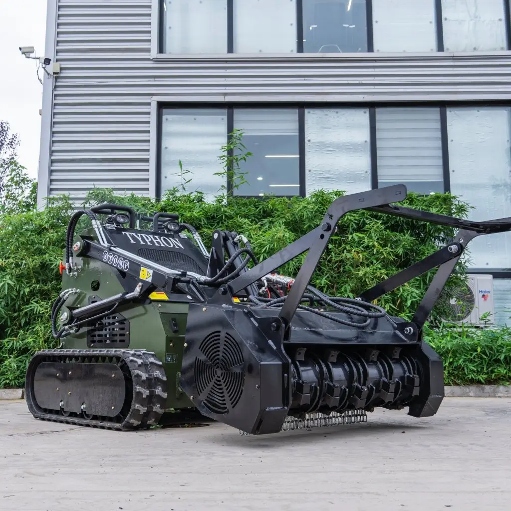 Mini Skid Steer Mulcher Attachment
