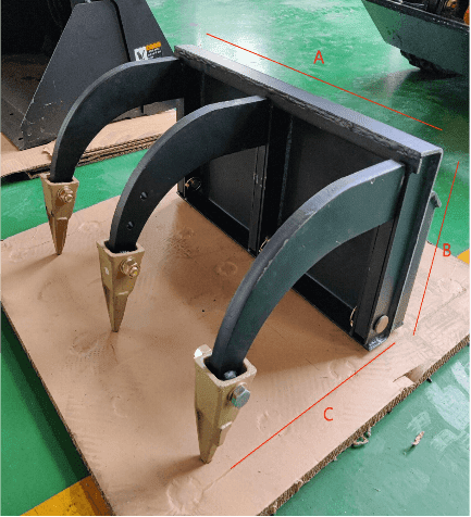 Skid Steer Ripper Tool Attachment