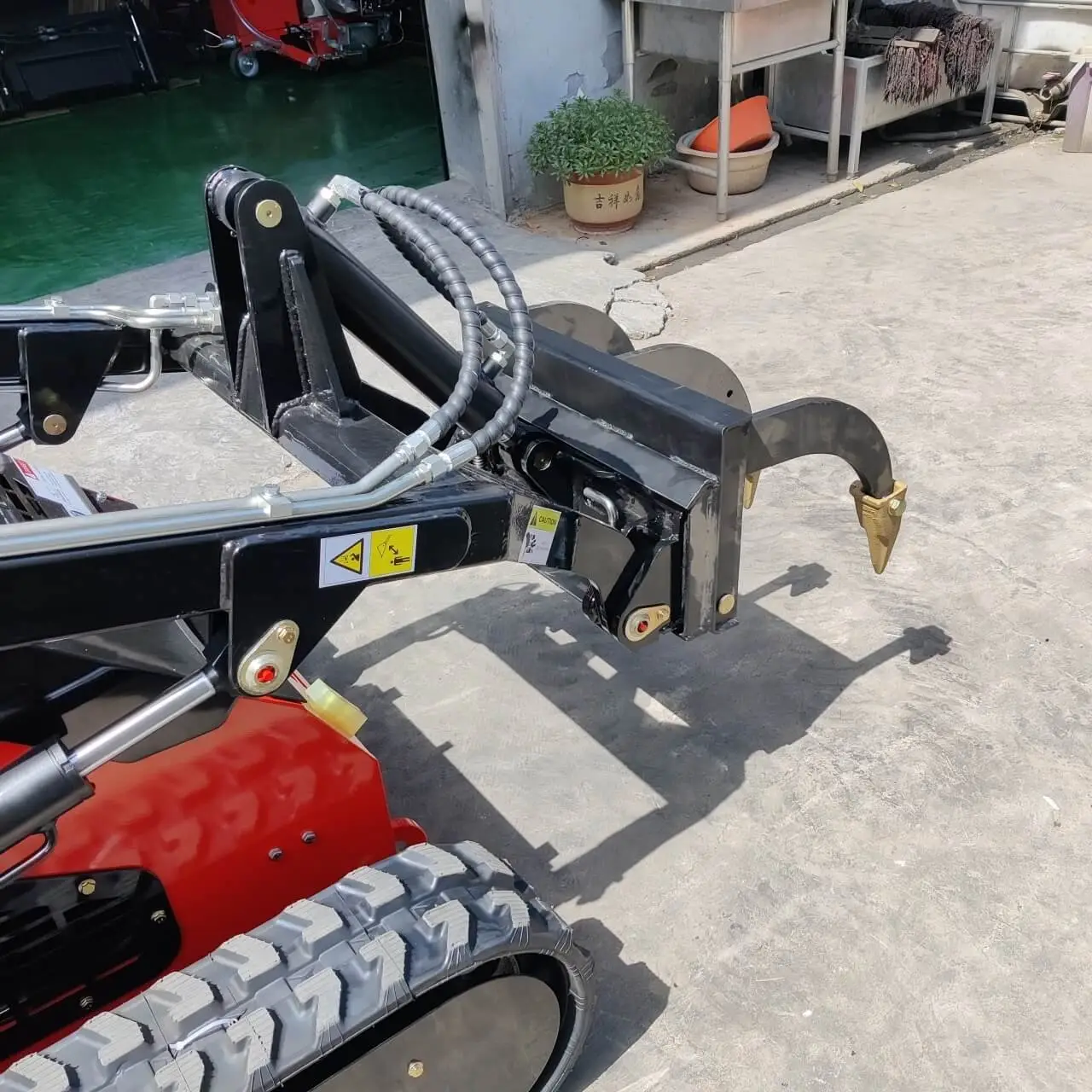 Skid Steer Ripper Tool Attachment