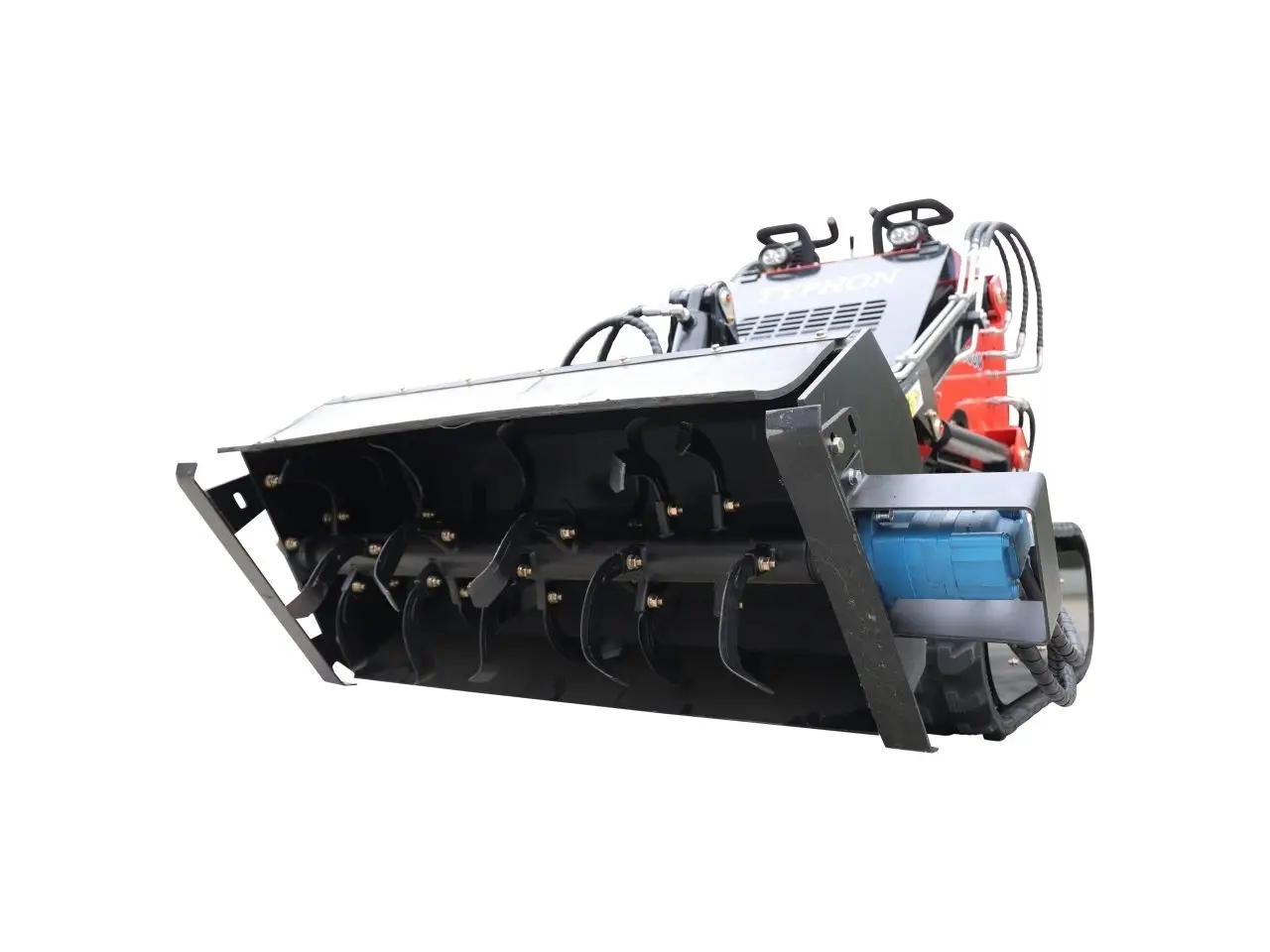 Skid Steer Rotary Tiller Attachment