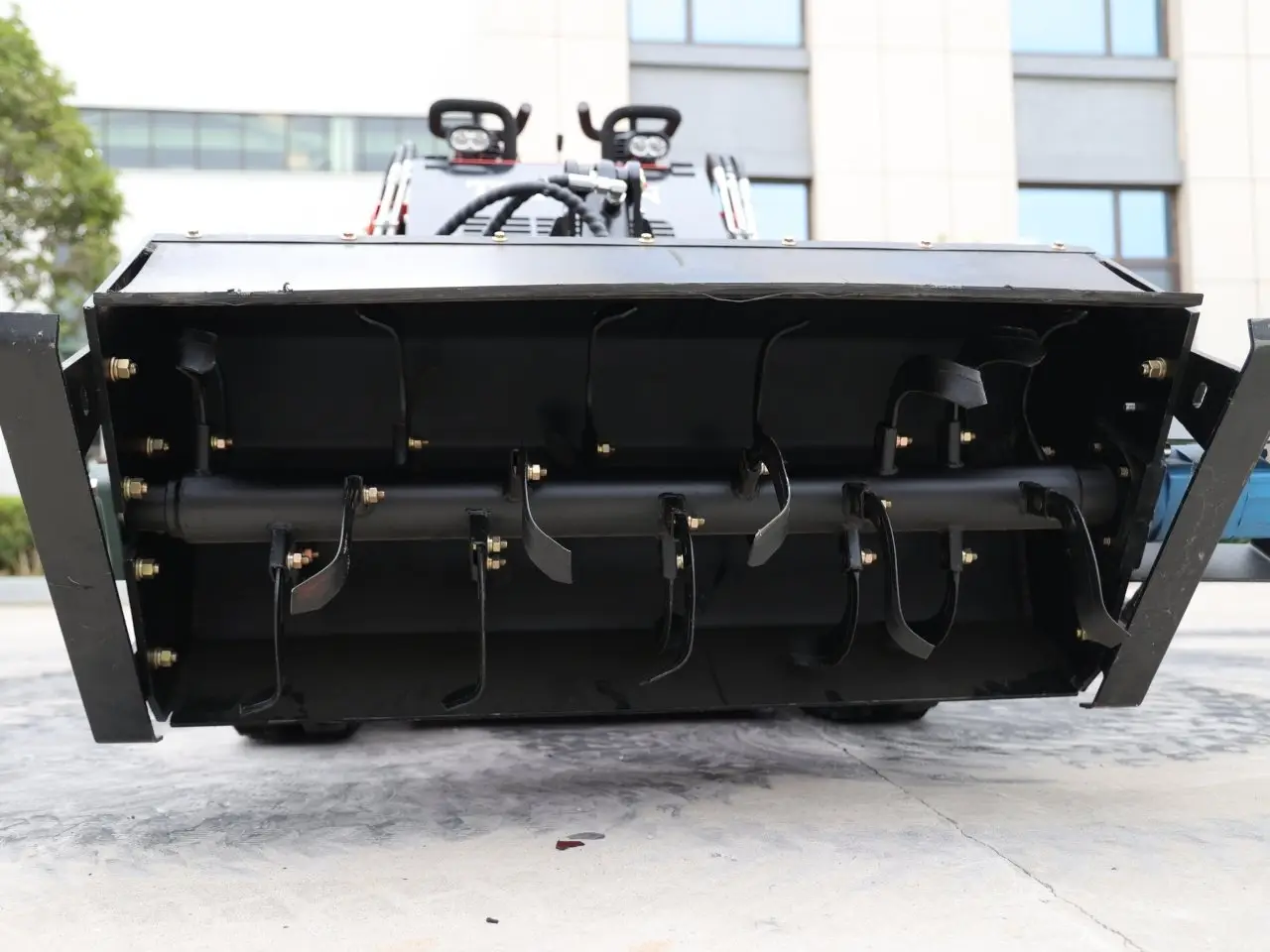 Skid Steer Rotary Tiller Attachment