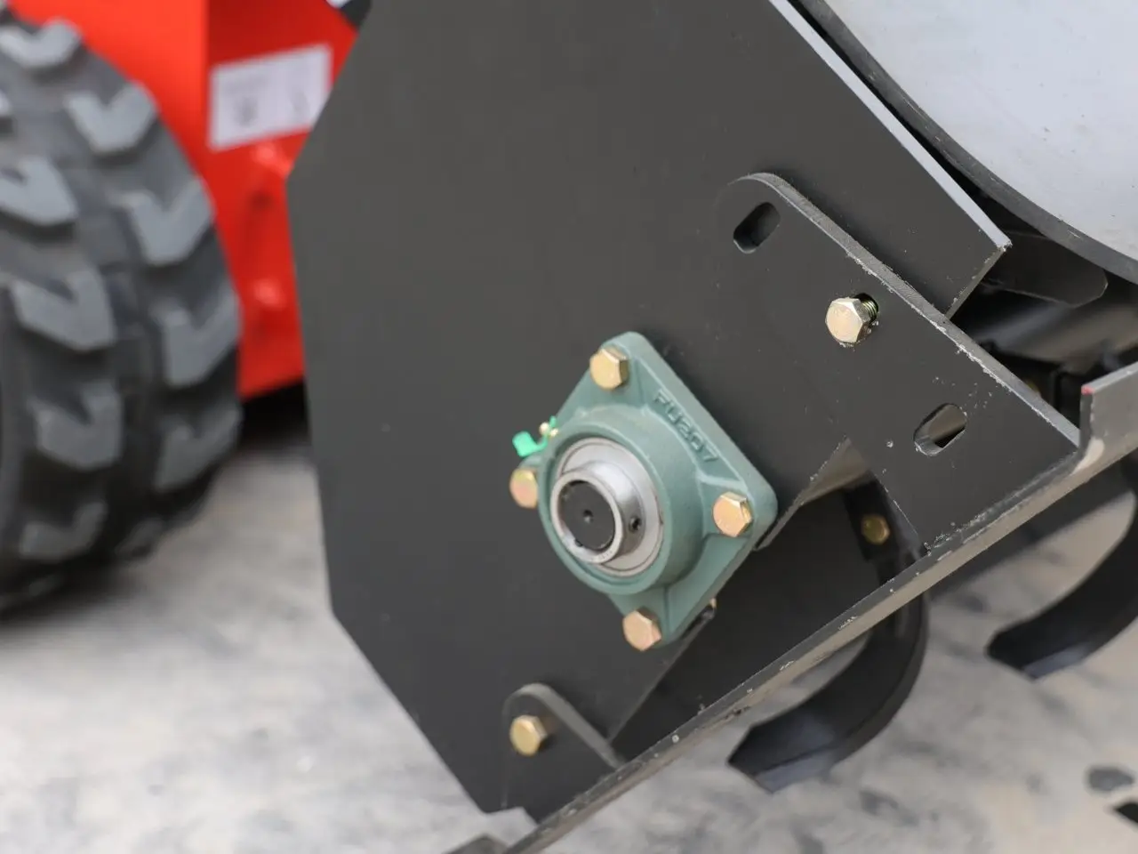 Skid Steer Rotary Tiller Attachment