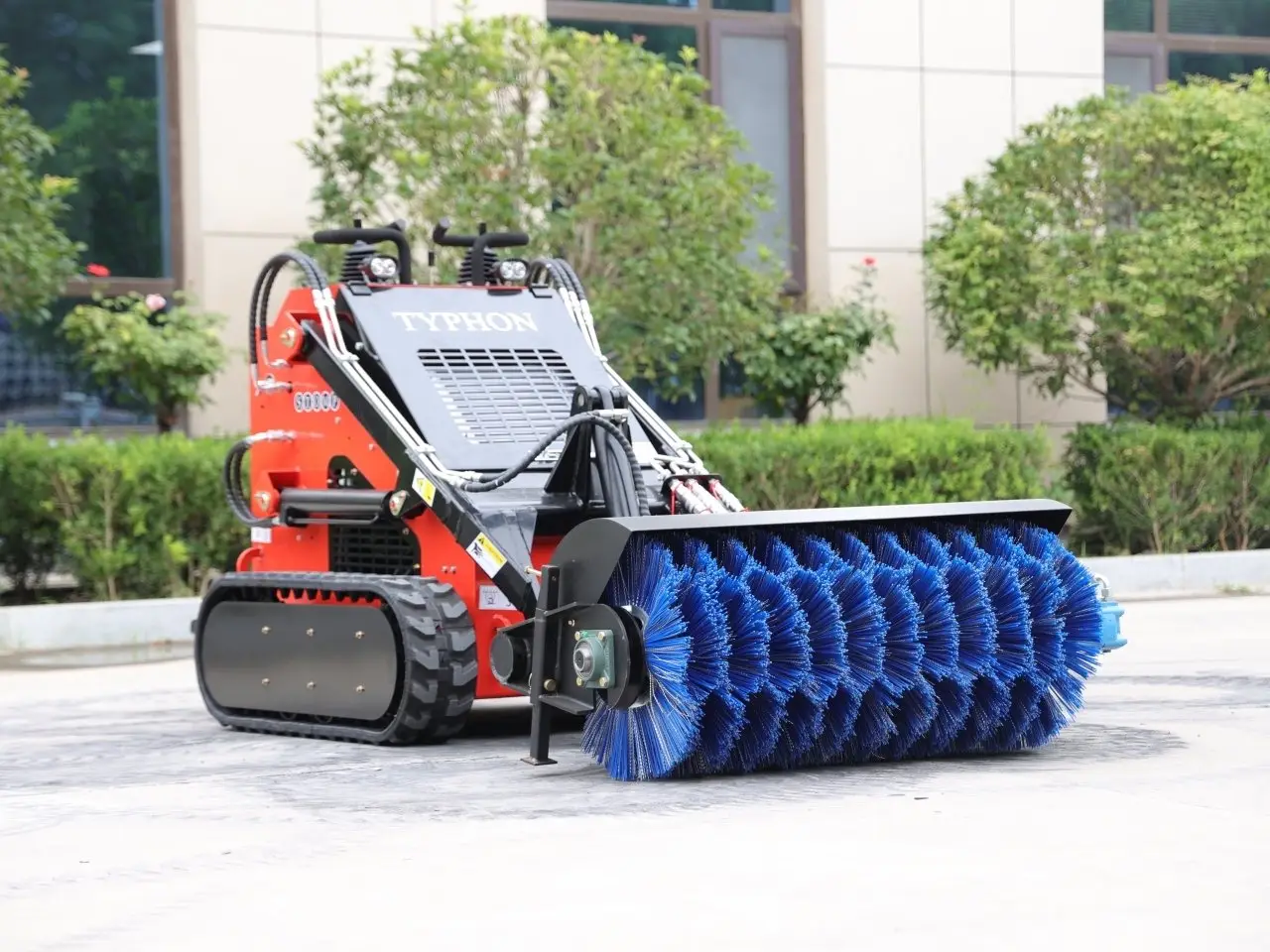 Skid Steer Sweeper Broom Attachment