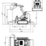 Tracked Skid Steer 22.1HP Gas Loader