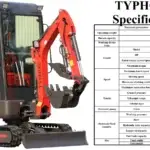 TYPHON 18 FLEX 1.8 Ton Excavator