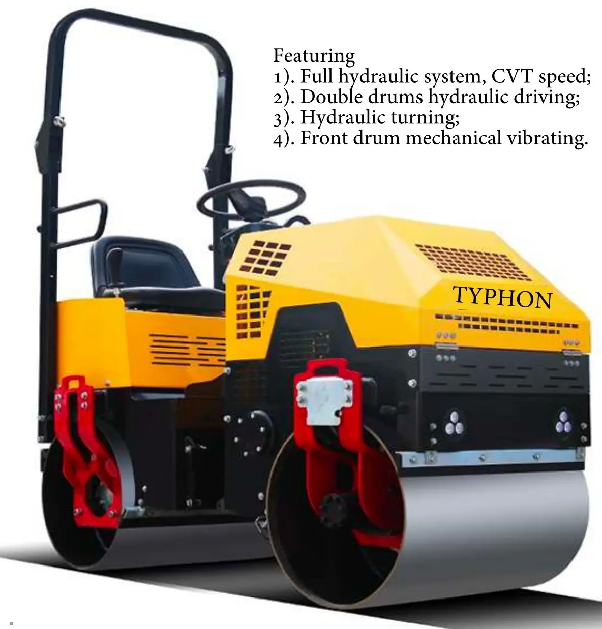 TYPHON FURY 1 Ton Asphalt Roller