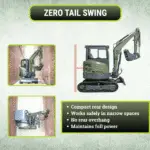 TYPHON KUVUO 4 Ton Cabin Excavator