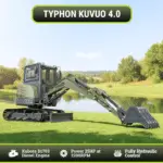 TYPHON KUVUO 4 Ton Cabin Excavator