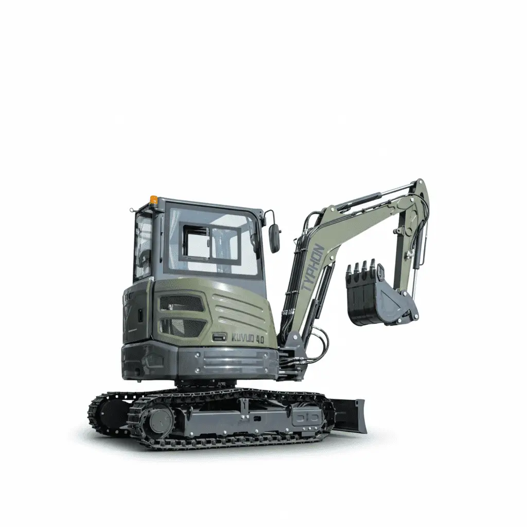 TYPHON KUVUO 4 Ton Cabin Excavator