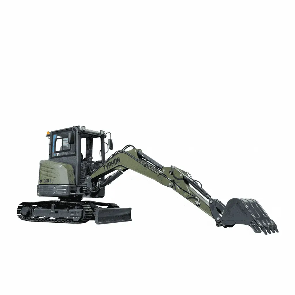 TYPHON KUVUO 4 Ton Cabin Excavator