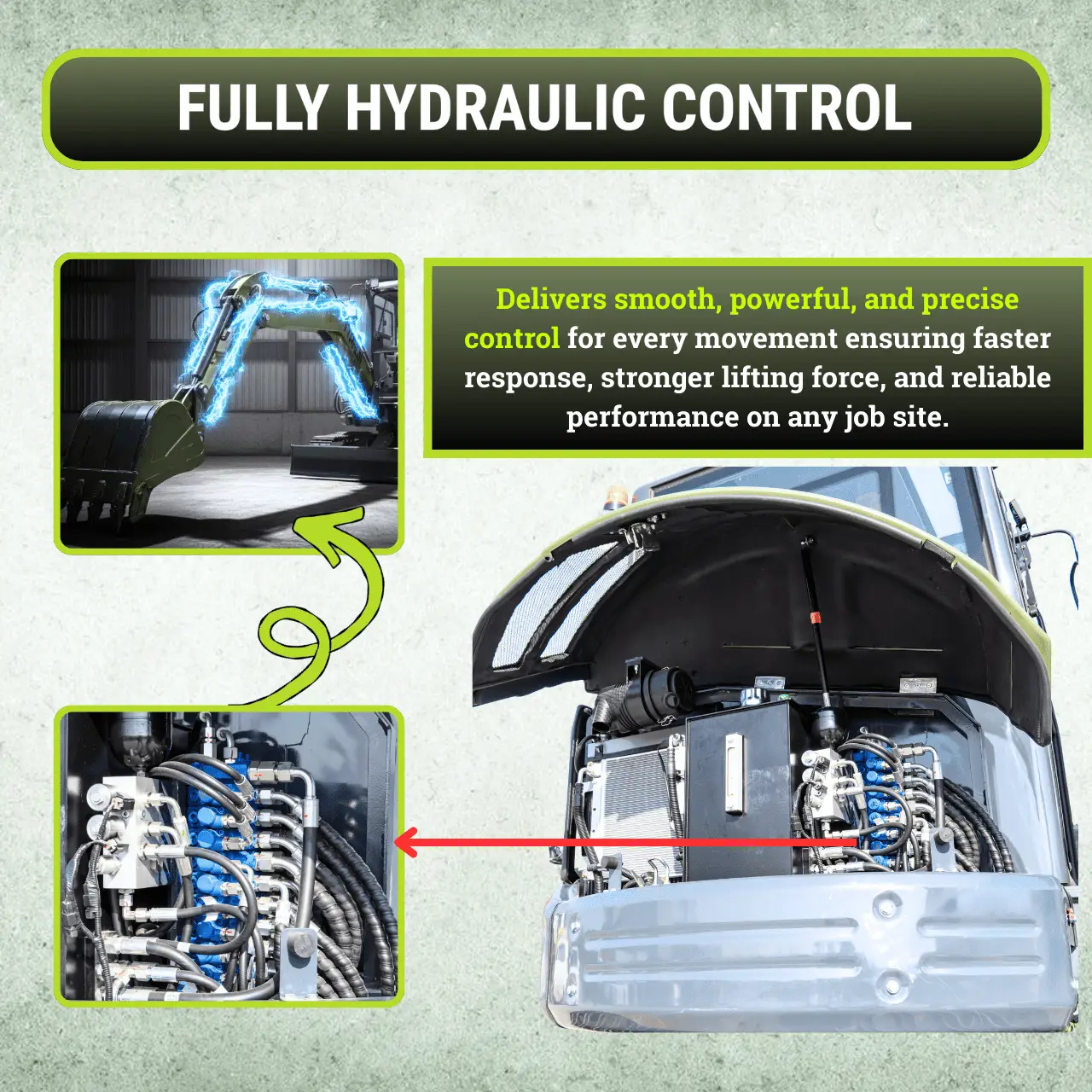 TYPHON KUVUO 4 Ton Cabin Excavator