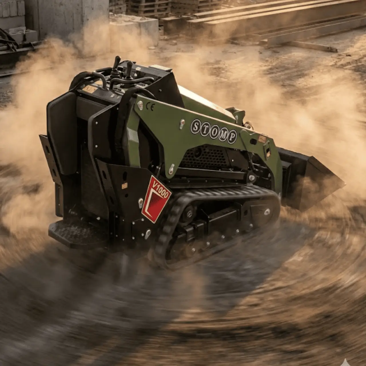 TYPHON STOMP V1000 Diesel Skid Steer