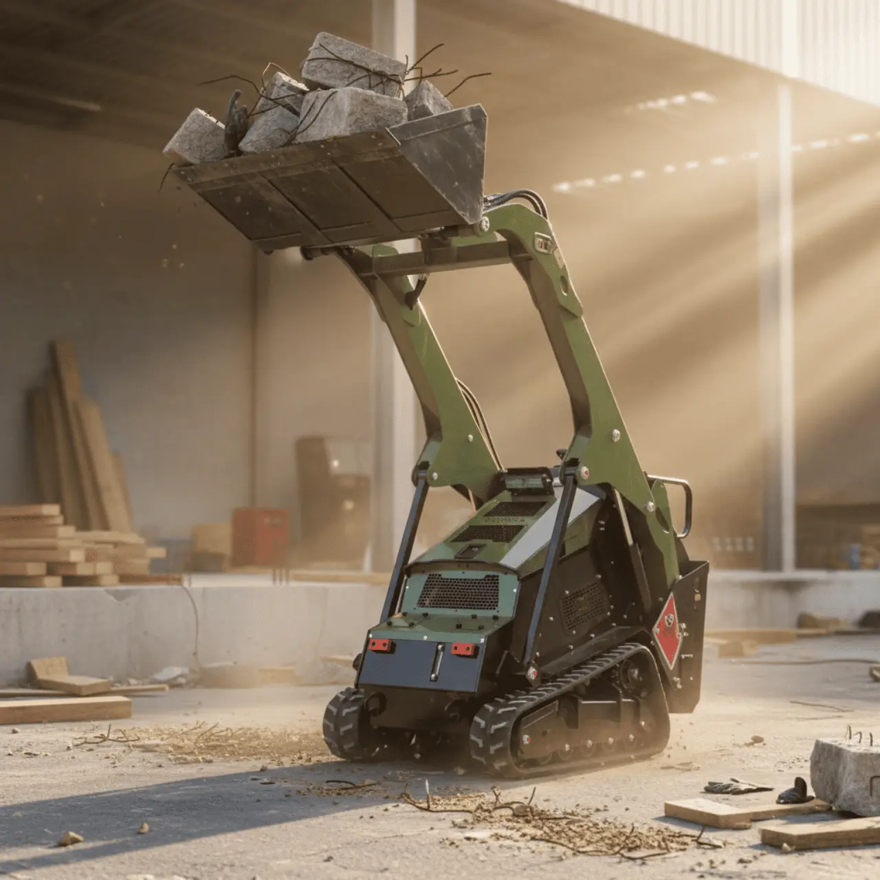 TYPHON STOMP V1000 Diesel Skid Steer