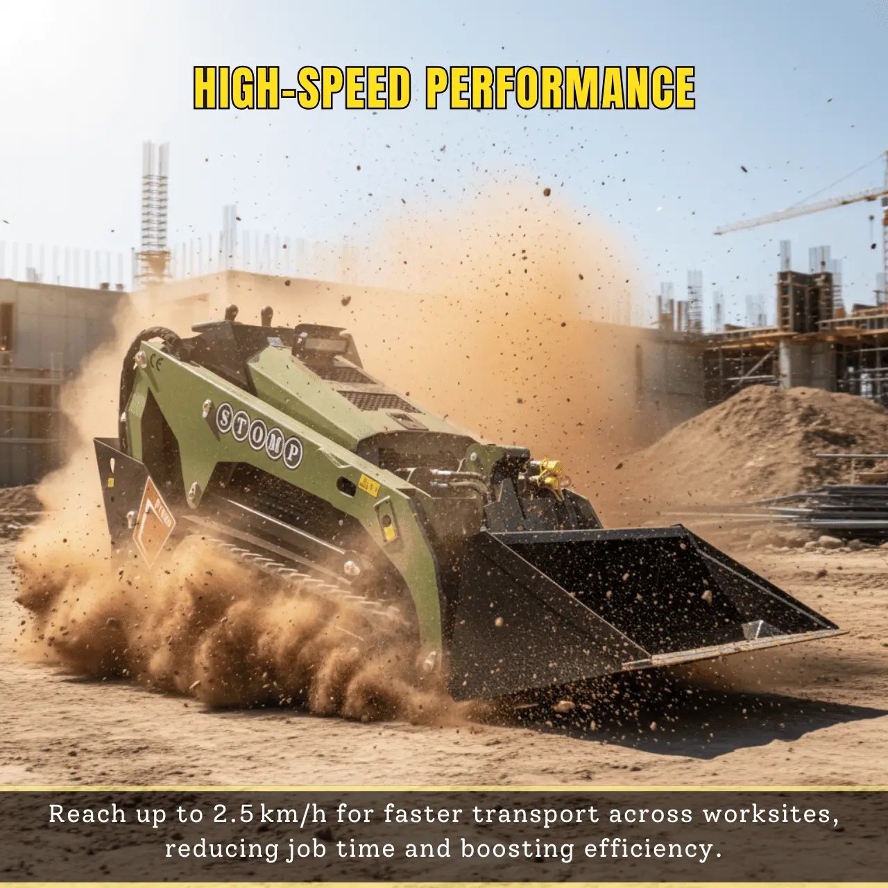 TYPHON STOMP V1000 Diesel Skid Steer