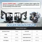 TYPHON TERROR X2 Max Canopy Mini Excavator