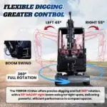 TYPHON TERROR X2 Max Canopy Mini Excavator