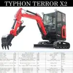 TYPHON TERROR X2 2.7 Ton Excavator