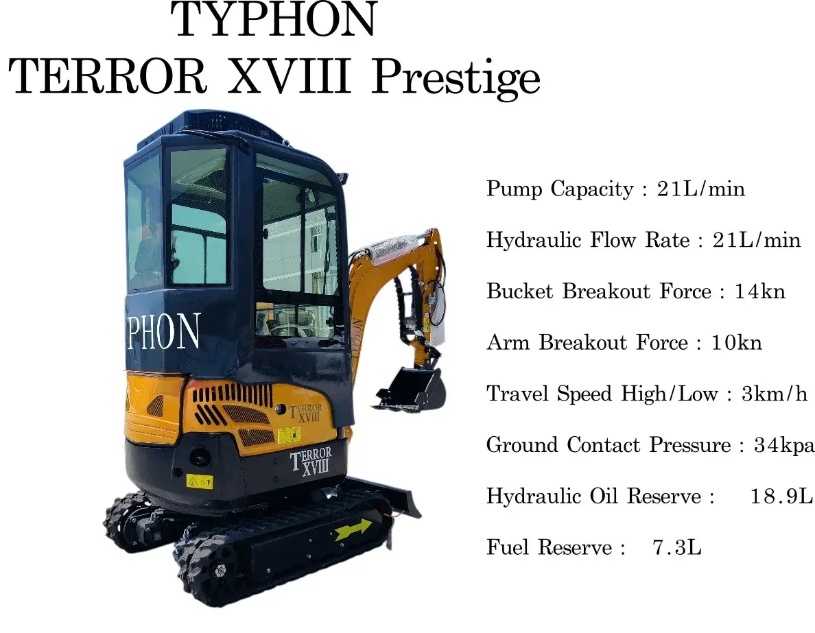 TYPHON TERROR XVIII Prestige 2 Ton