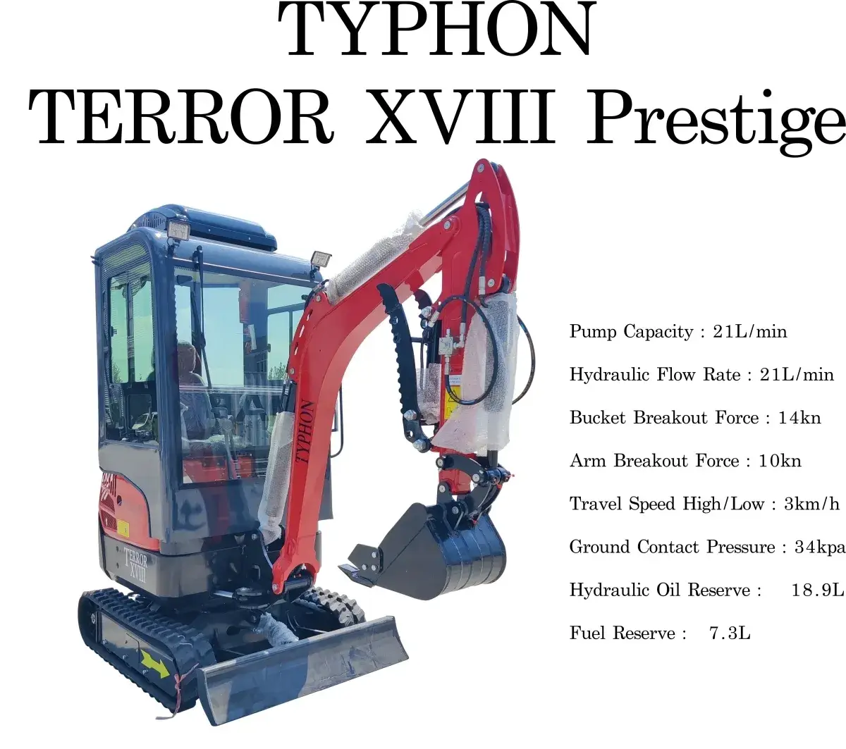 TYPHON TERROR XVIII Prestige 2 Ton