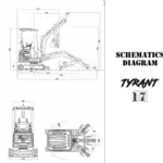 TYRANT 17 Kubota Mini Excavator Kit