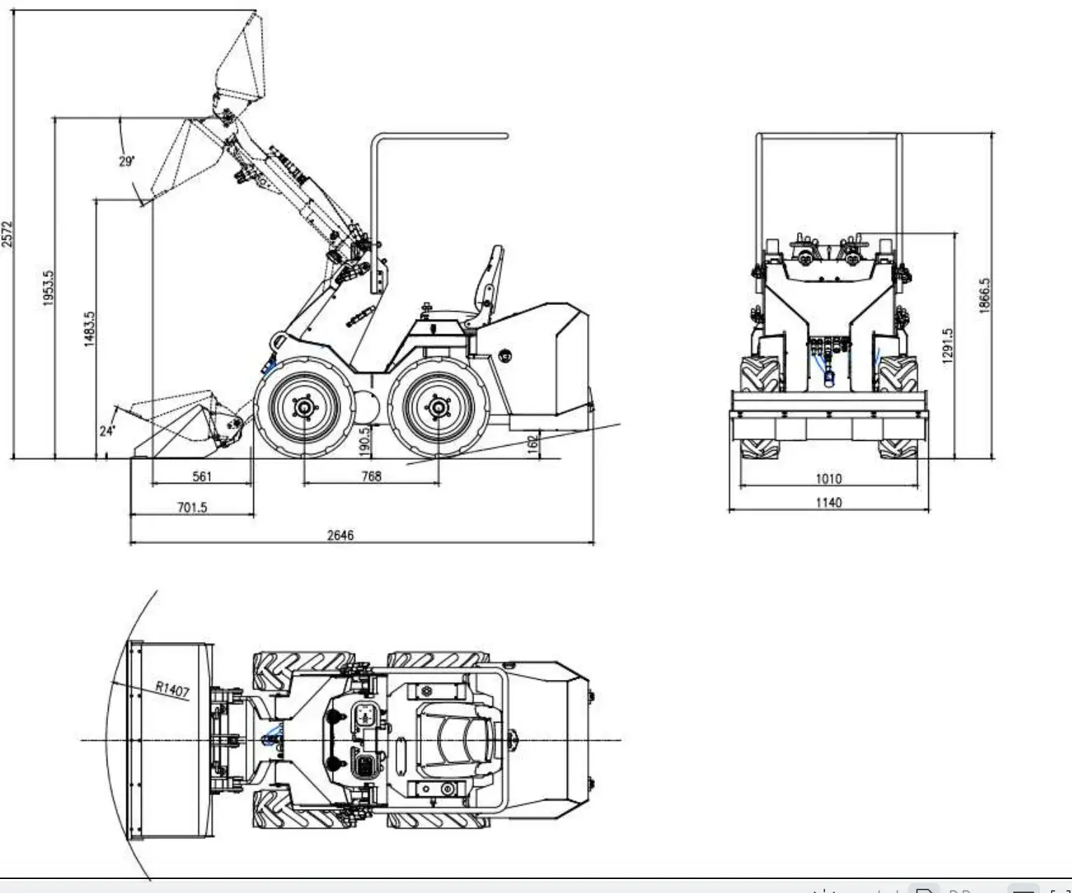 TYPHON Thunder VI Compact Wheel Loader
