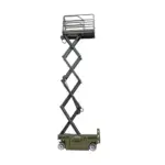 TYPHON xFLEX-2031EM 1.2 Ton Electric Mini Scissor Lift with 20ft Max Platform Height and 19.7″ Platform Extend