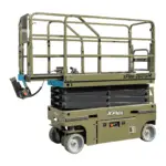 TYPHON xFLEX-2031EM 1.2 Ton Electric Mini Scissor Lift with 20ft Max Platform Height and 19.7″ Platform Extend