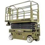 TYPHON xFLEX-2031EM 1.2 Ton Electric Mini Scissor Lift with 20ft Max Platform Height and 19.7″ Platform Extend