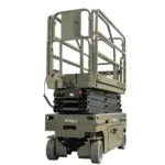 TYPHON xFLEX-2031EM 1.2 Ton Electric Mini Scissor Lift with 20ft Max Platform Height and 19.7″ Platform Extend