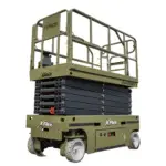 TYPHON xFlex-4046EW Electric Wheel Scissor Lift 2.6 Ton operating weight and 40ft platform height with 705lbs Load Capacity