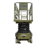 TYPHON xFlex-4046EW Electric Wheel Scissor Lift 2.6 Ton operating weight and 40ft platform height with 705lbs Load Capacity