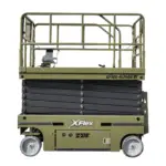 TYPHON xFlex-4046EW Electric Wheel Scissor Lift 2.6 Ton operating weight and 40ft platform height with 705lbs Load Capacity