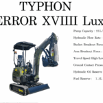 TYPHON TERROR XVIII 4000 lb Excavator