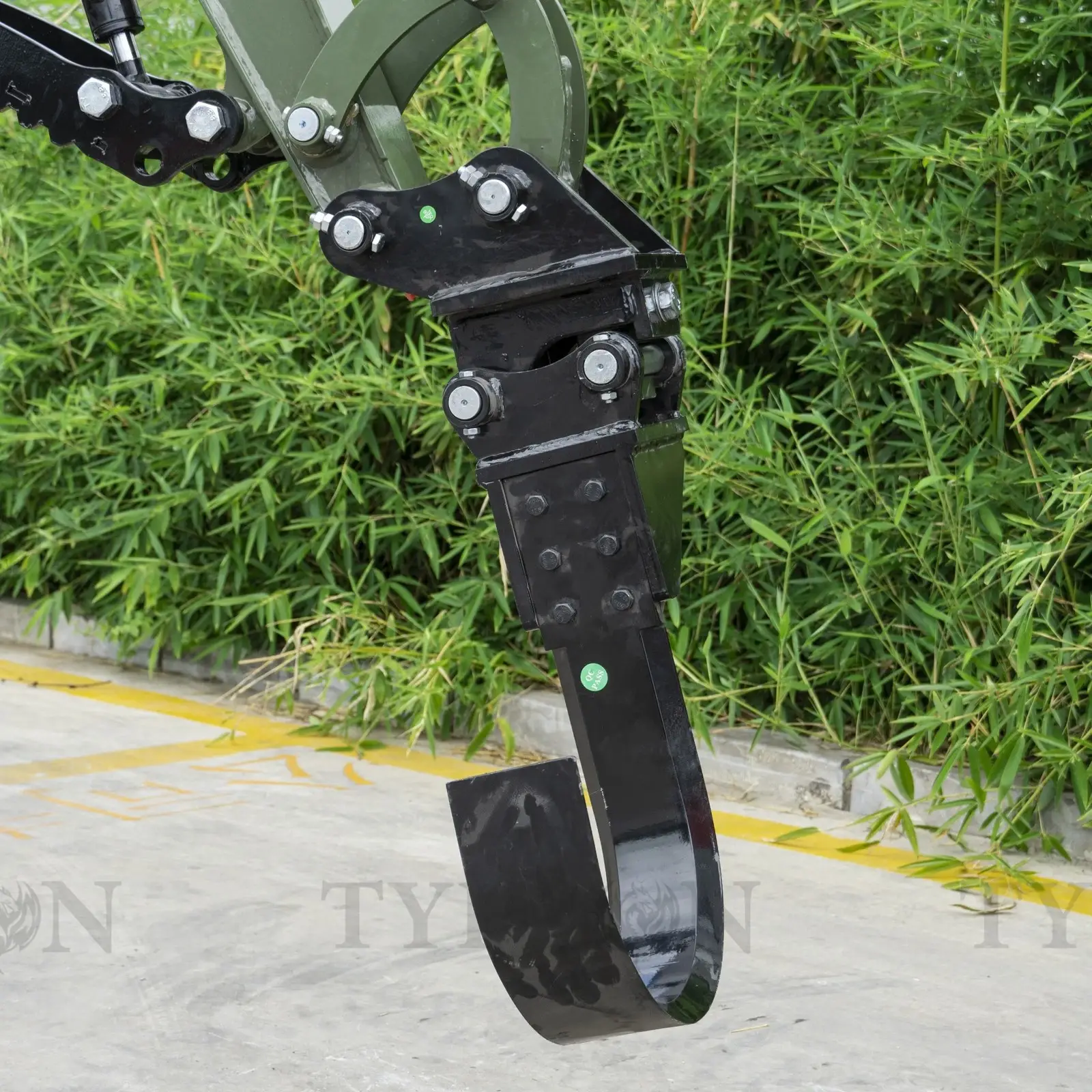 Mini Excavator Tree Digging Blade