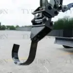 Mini Excavator Tree Digging Blade