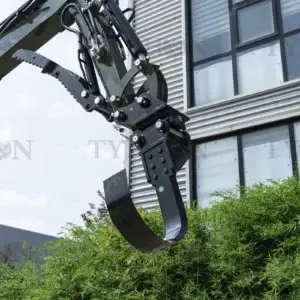 Mini Excavator Tree Digging Blade
