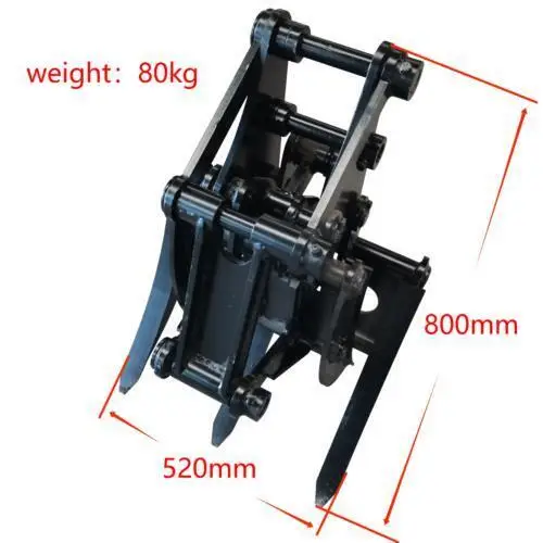 TERROR X2 PRO Excavator Grapple