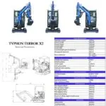 TYPHON TERROR X2 Kubota 2.7 Ton