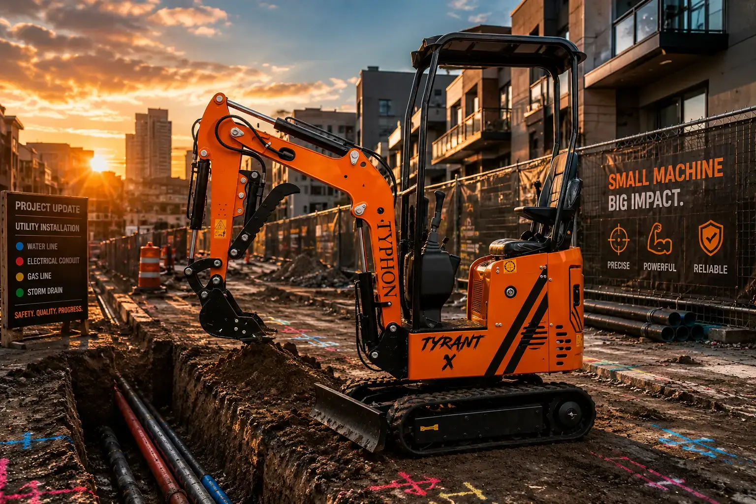 mini excavator