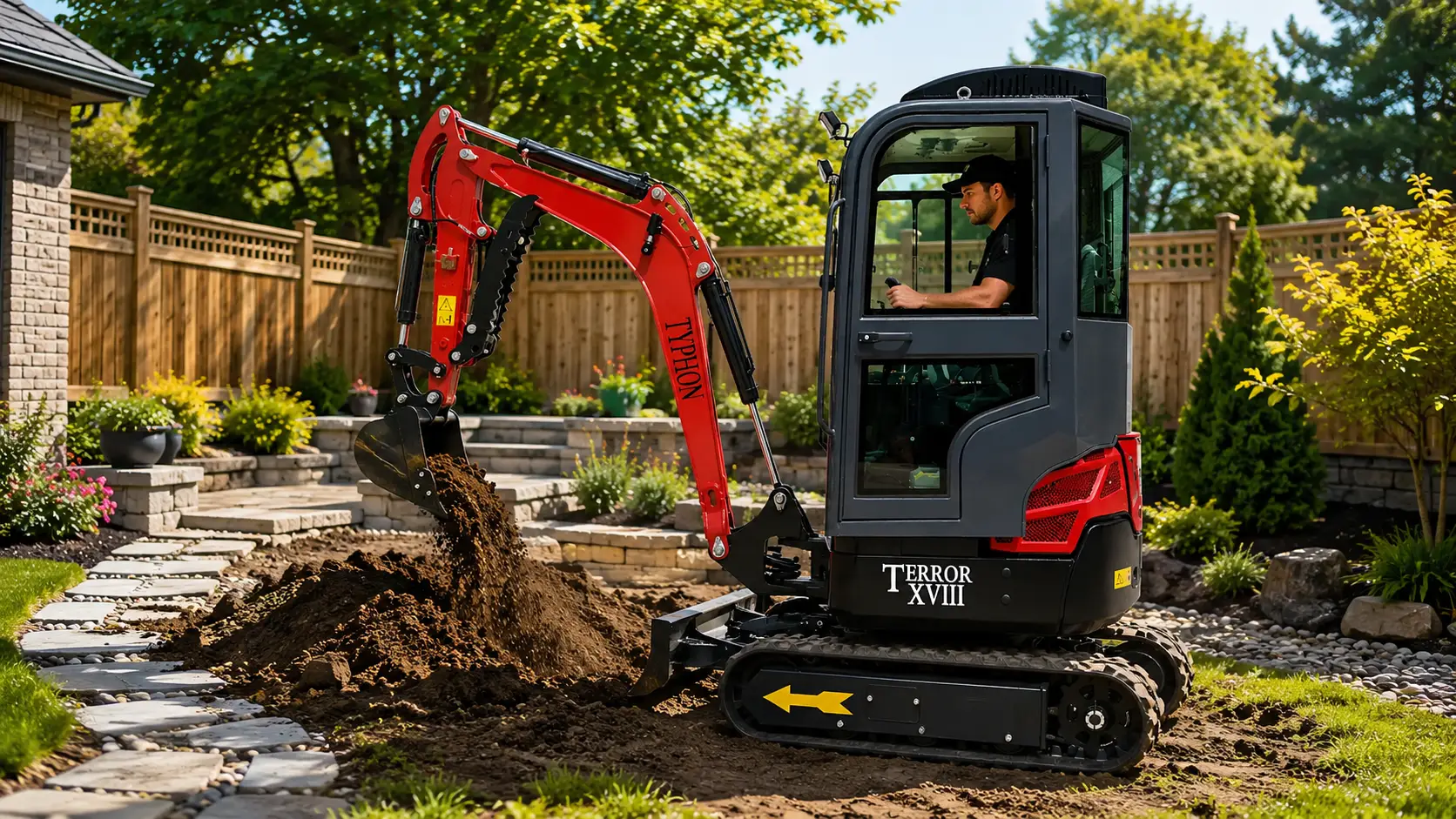 How Mini Excavators Improve Landscaping Efficiency
