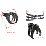 TYPHON Attachments Grapple Attachment for Mini Excavators Grabber USA