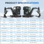 TYPHON TERROR X2 MAX 2.7-Ton Mini Excavator Powerful, Yanmar Engine, Cabin with A/C & Heater, Pilot Control, Boom Swing