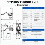 TYPHON TERROR XVIII Prestige 2 Ton Mini Excavator KUBOTA Diesel Engine USA