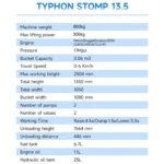 Brand New TYPHON STOMP 507 1,760lbs Mini Skid Steer 13.5hp Gas EPA Engine USA