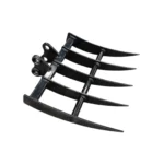Rake: Mini Excavator Attachment for Grading, Leveling, Loosening , Removing Soil USA
