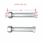 200mm Narrow Bucket: Attachment for TYPHON Mini Excavators USA
