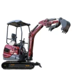 TYPHON TERROR XVII PRO 3800 lbs Mini Excavator Kubota Diesel, Hydraulic Thumb, Dozer Blade & Boom Swing