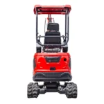 3800lbs TYRANT 17 Diesel Mini Excavator Kubota D902 Engine Side Swing w 12 attachments