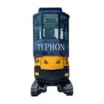 TYPHON TERROR XVIII Prestige 2 Ton Mini Excavator KUBOTA Diesel Engine USA