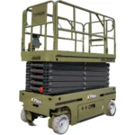 TYPHON xFlex-4046EW Electric Wheel Scissor Lift 2.6 Ton operating weight and 40ft platform height with 705lbs Load Capacity